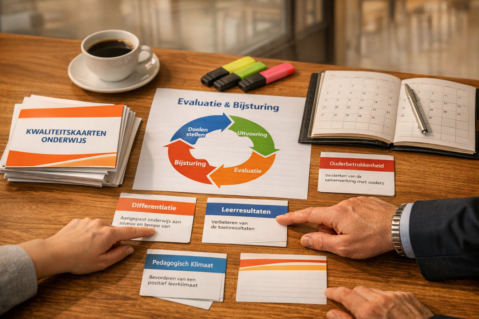 Kwaliteitscyclus onderwijs implementatie